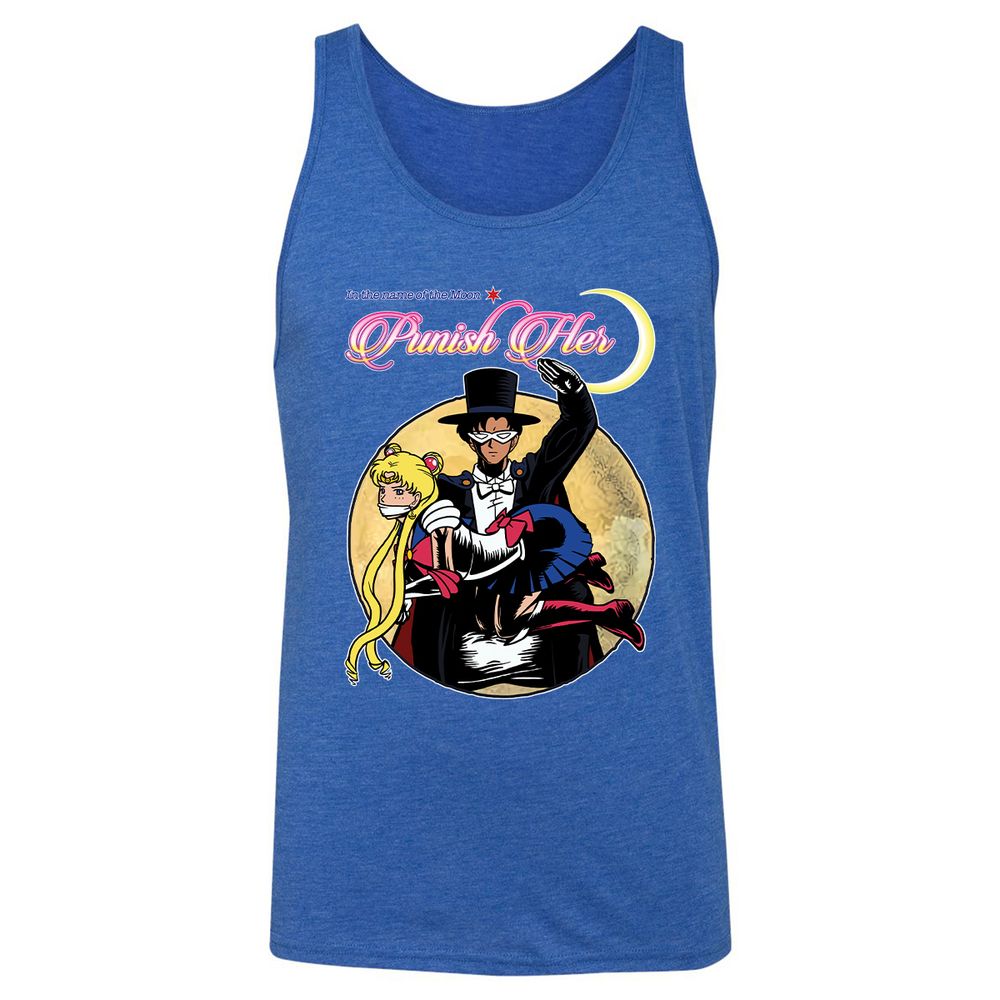 Unisex Jersey Tank - C7UDRA3D - True Royal Triblend - 12