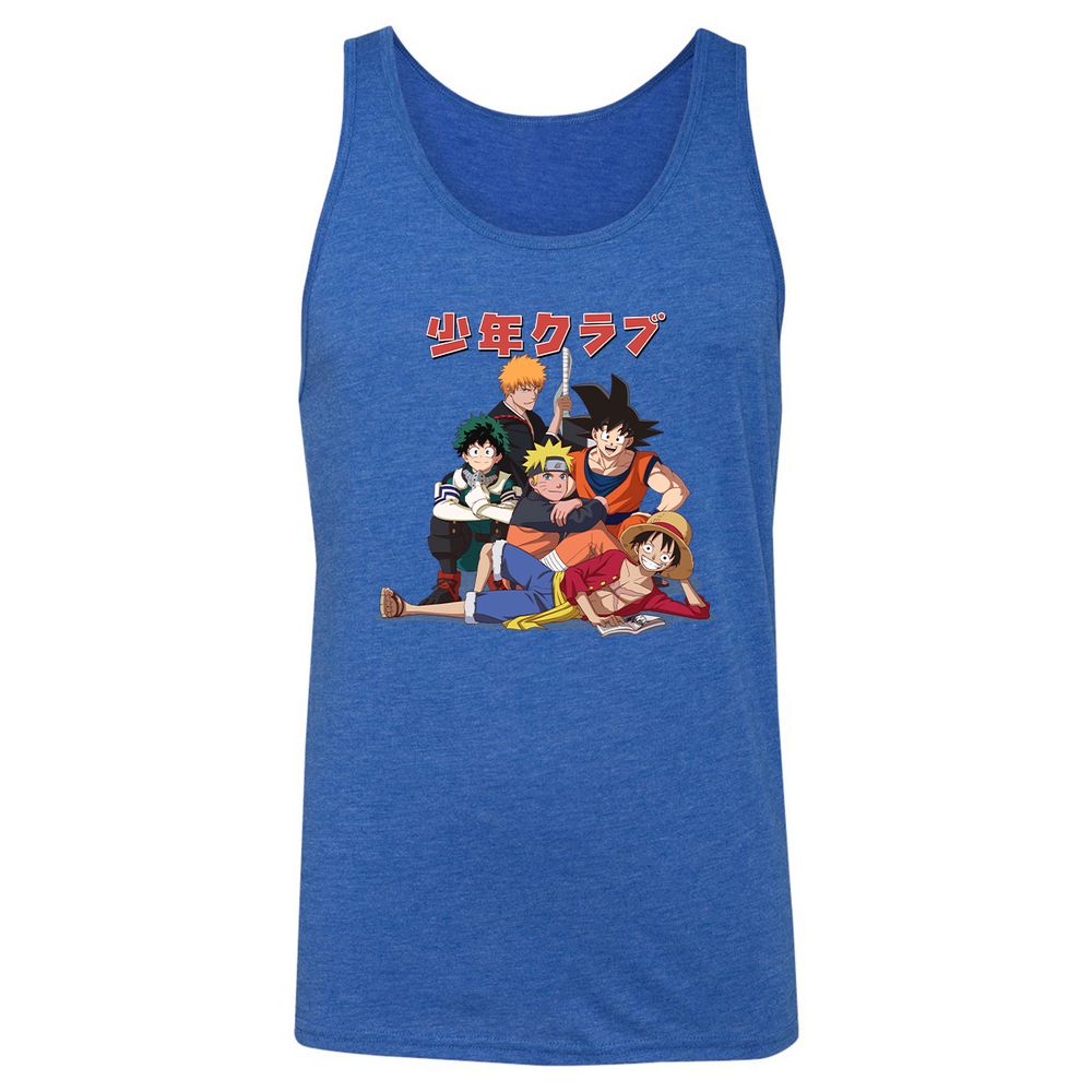 Unisex Jersey Tank - RGU9MHSP - True Royal Triblend - 12
