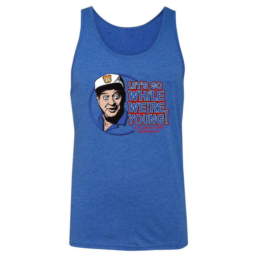 Unisex Jersey Tank - F43CMLDG - True Royal Triblend - 12