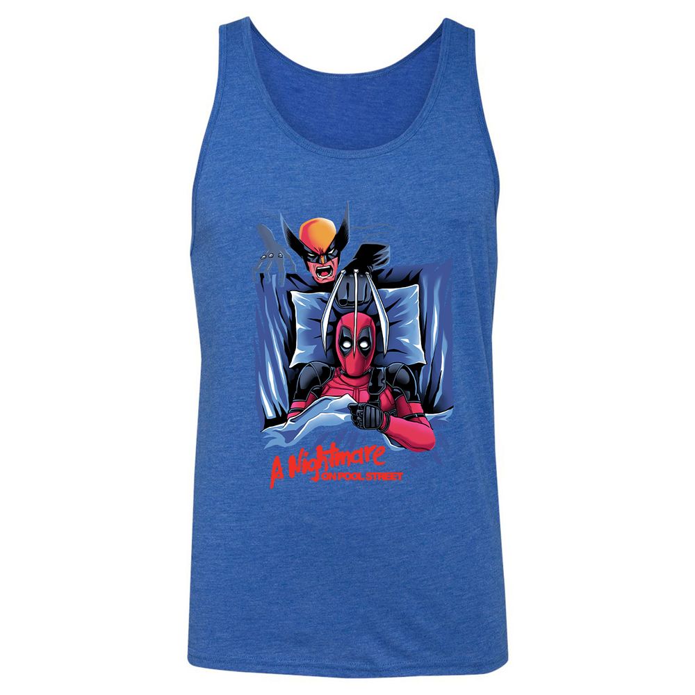 Unisex Jersey Tank - QJAD4KTX - True Royal Triblend - 12