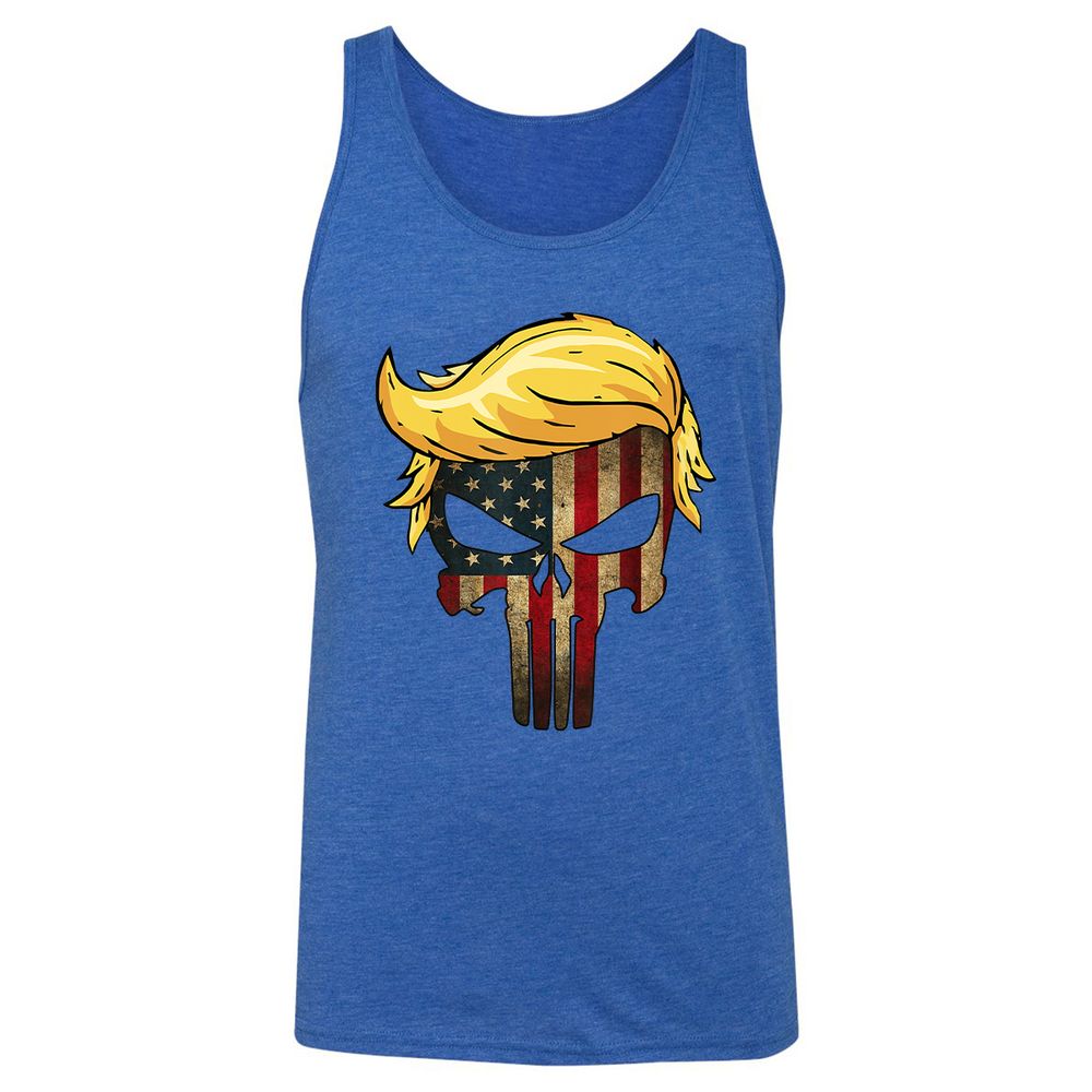 Unisex Jersey Tank - QSB3DMAV - True Royal Triblend - 12