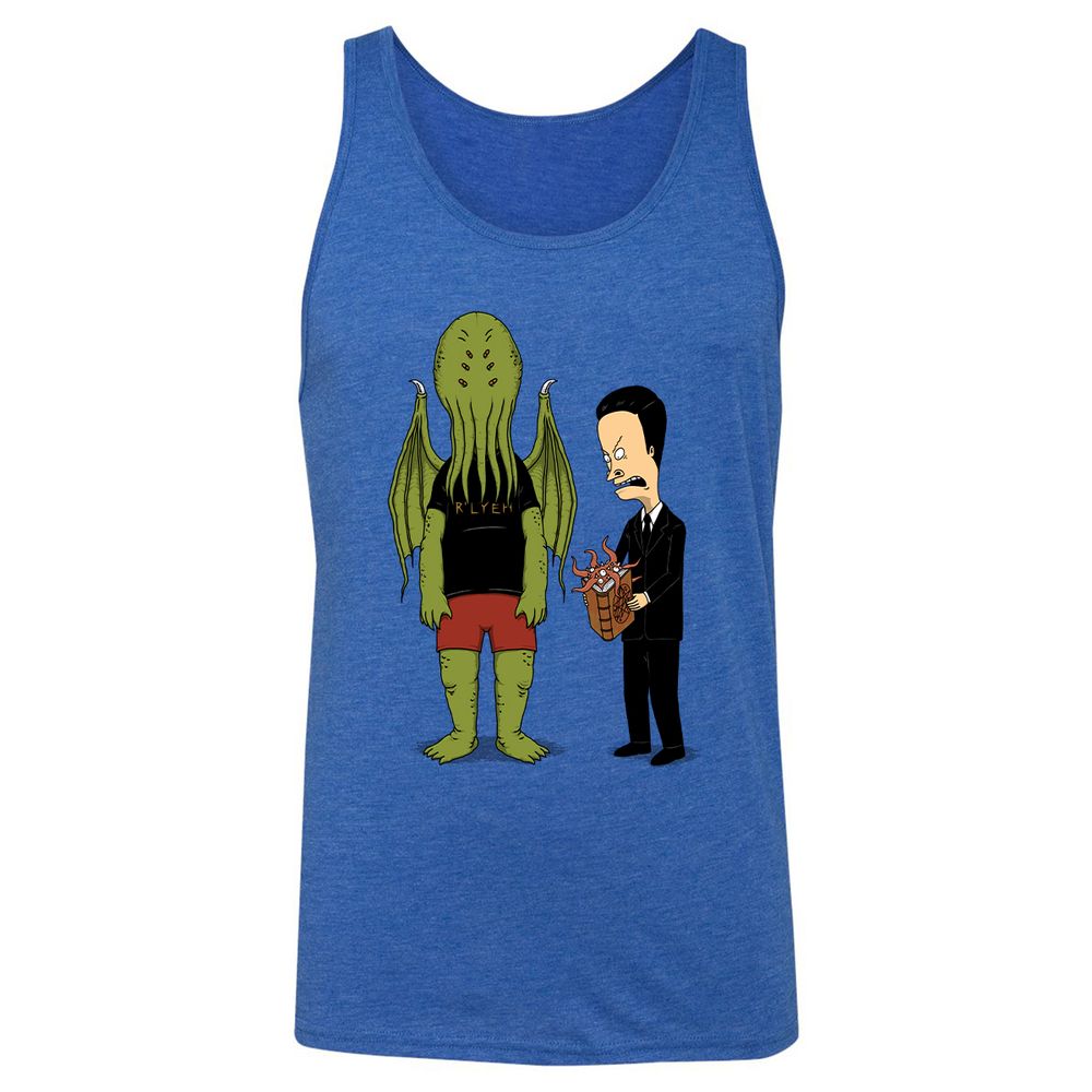 Unisex Jersey Tank - 3FTVM3Z5 - True Royal Triblend - 12