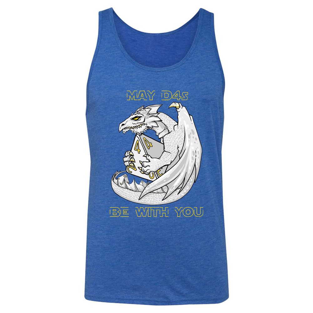 Unisex Jersey Tank - Y1R7ZSKS - True Royal Triblend - 12