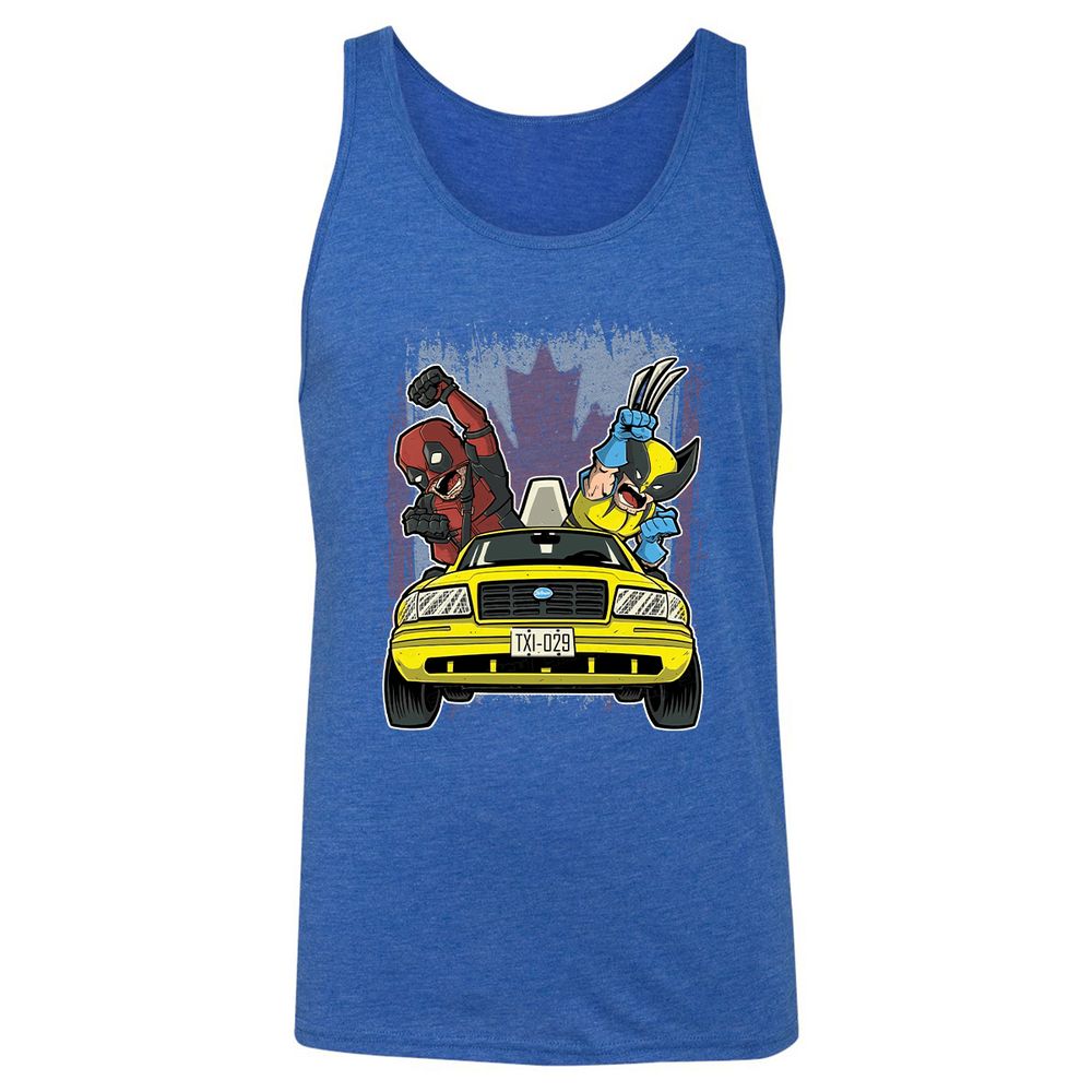 Unisex Jersey Tank - V5EEZ41D - True Royal Triblend - 12