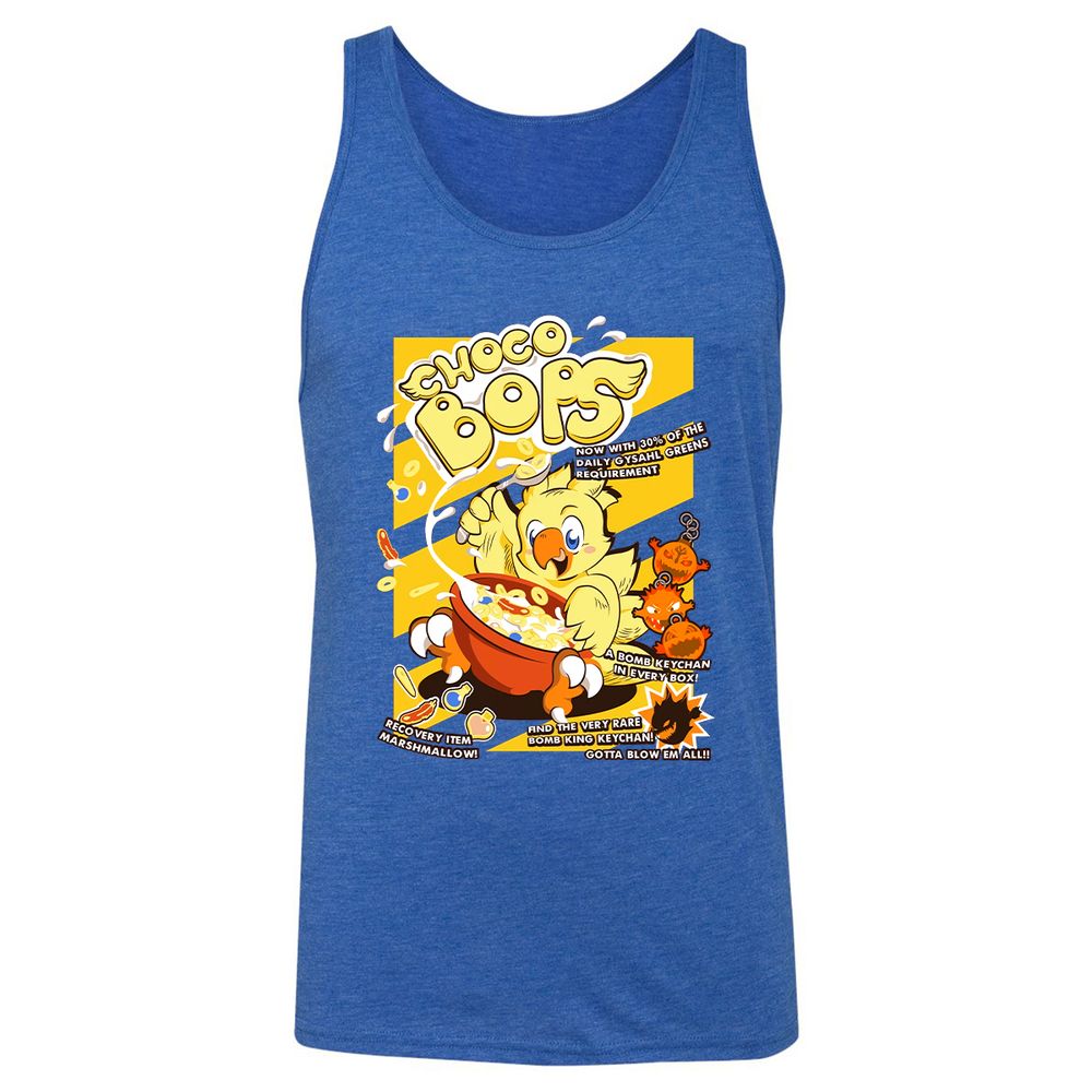 Unisex Jersey Tank - 7B38KAZH - True Royal Triblend - 12