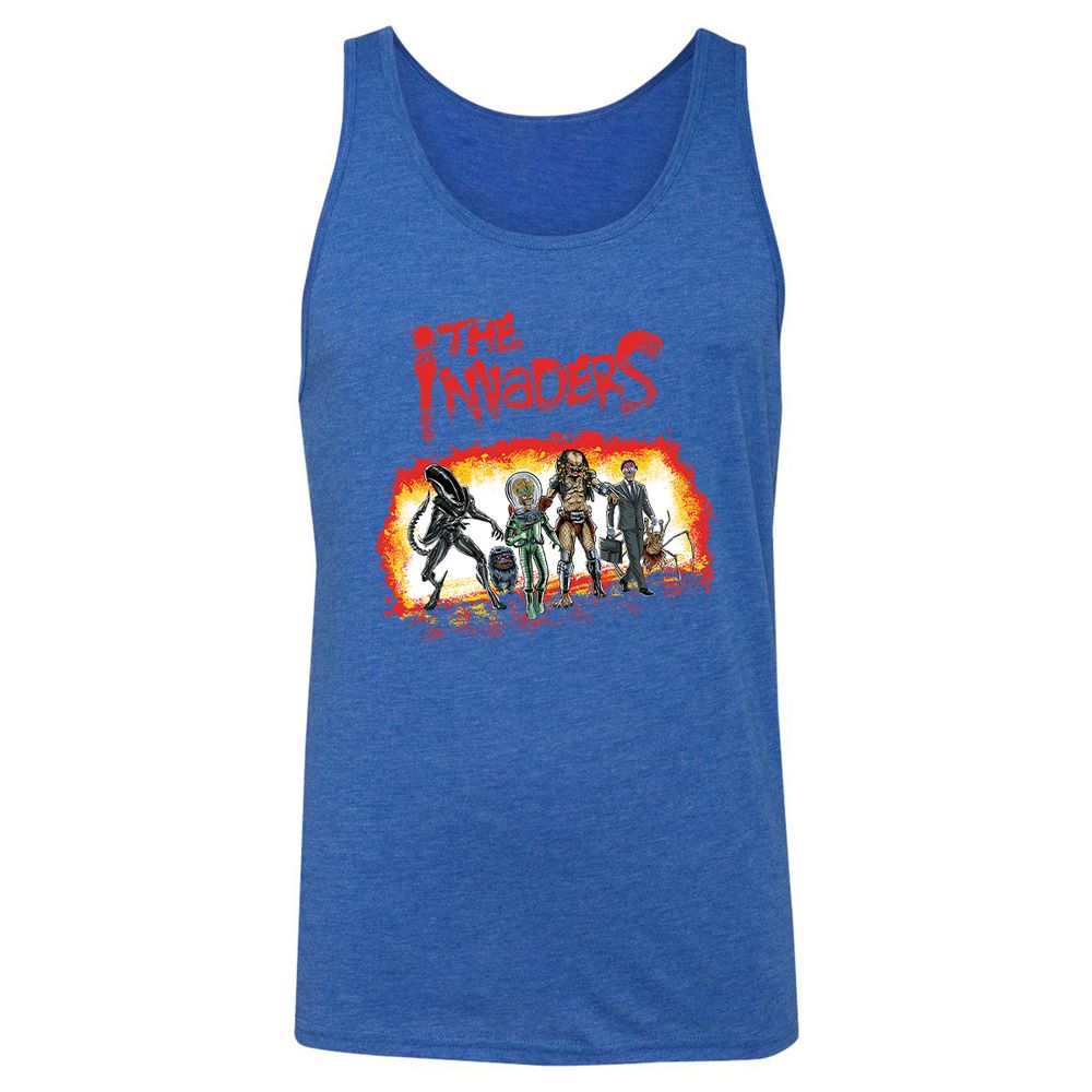 Unisex Jersey Tank - UD27DN38 - True Royal Triblend - 12