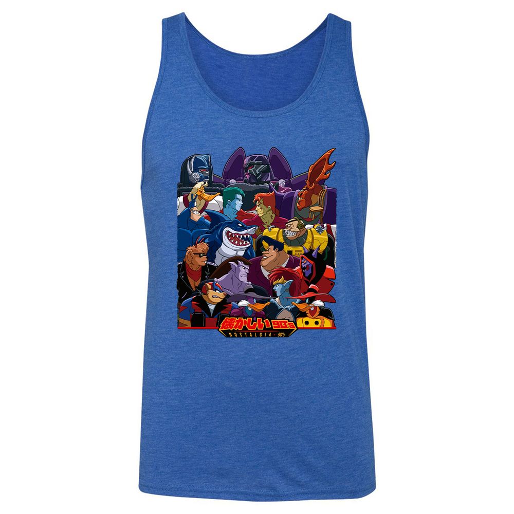 Unisex Jersey Tank - 4BZ641T1 - True Royal Triblend - 12