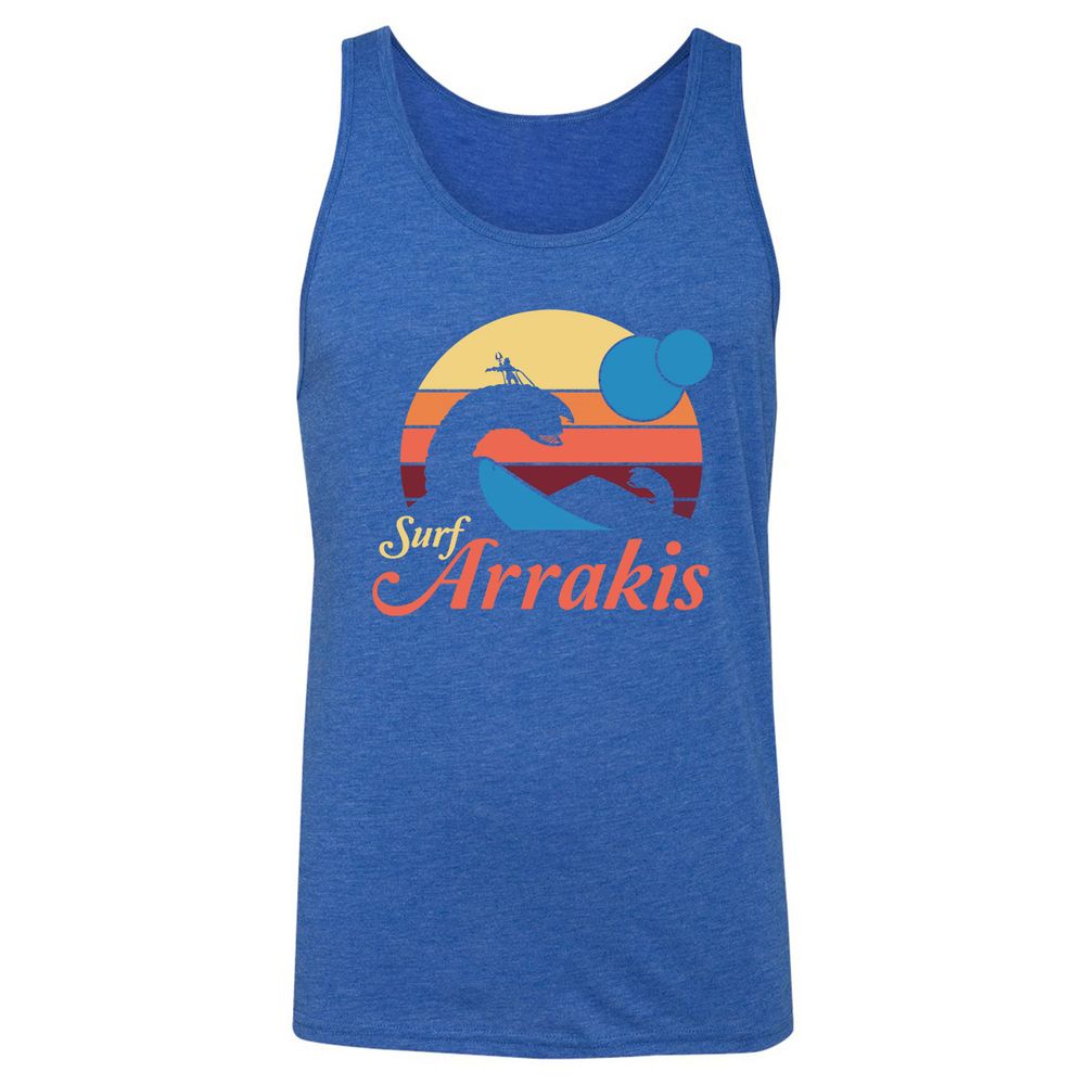 Unisex Jersey Tank - 24GDM193 - True Royal Triblend - 12