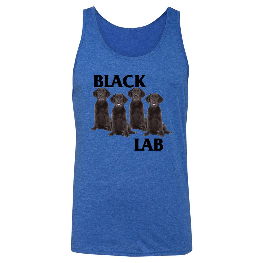 Unisex Jersey Tank - 8143XHMQ - True Royal Triblend - 12