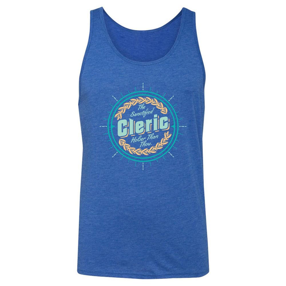 Unisex Jersey Tank - E636UGY4 - True Royal Triblend - 12