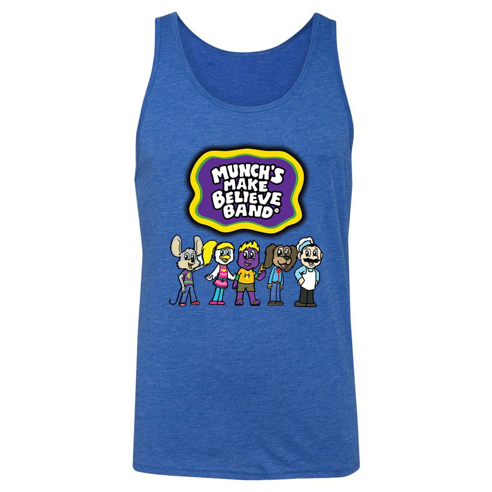 Unisex Jersey Tank - 71HQWSBA - True Royal Triblend - 12