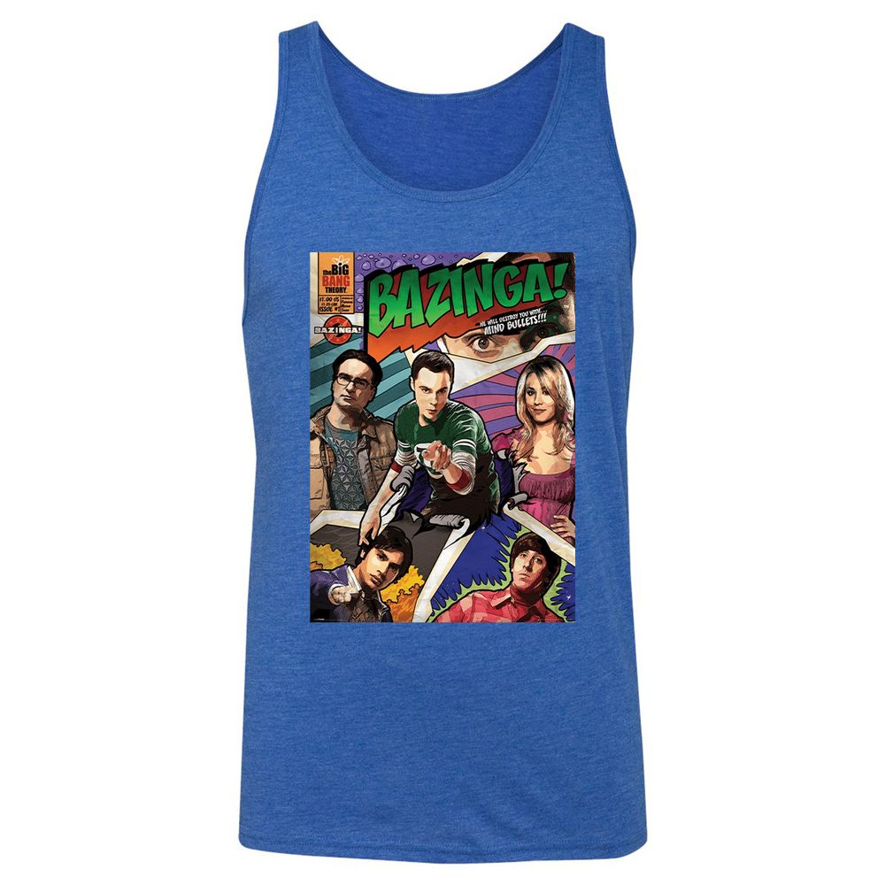 Unisex Jersey Tank - UVE9NU42 - True Royal Triblend - 12