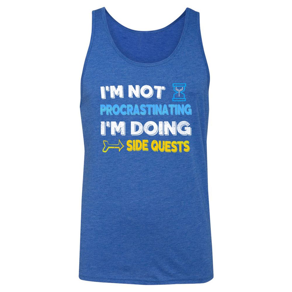 Unisex Jersey Tank - HTF99HMG - True Royal Triblend - 12