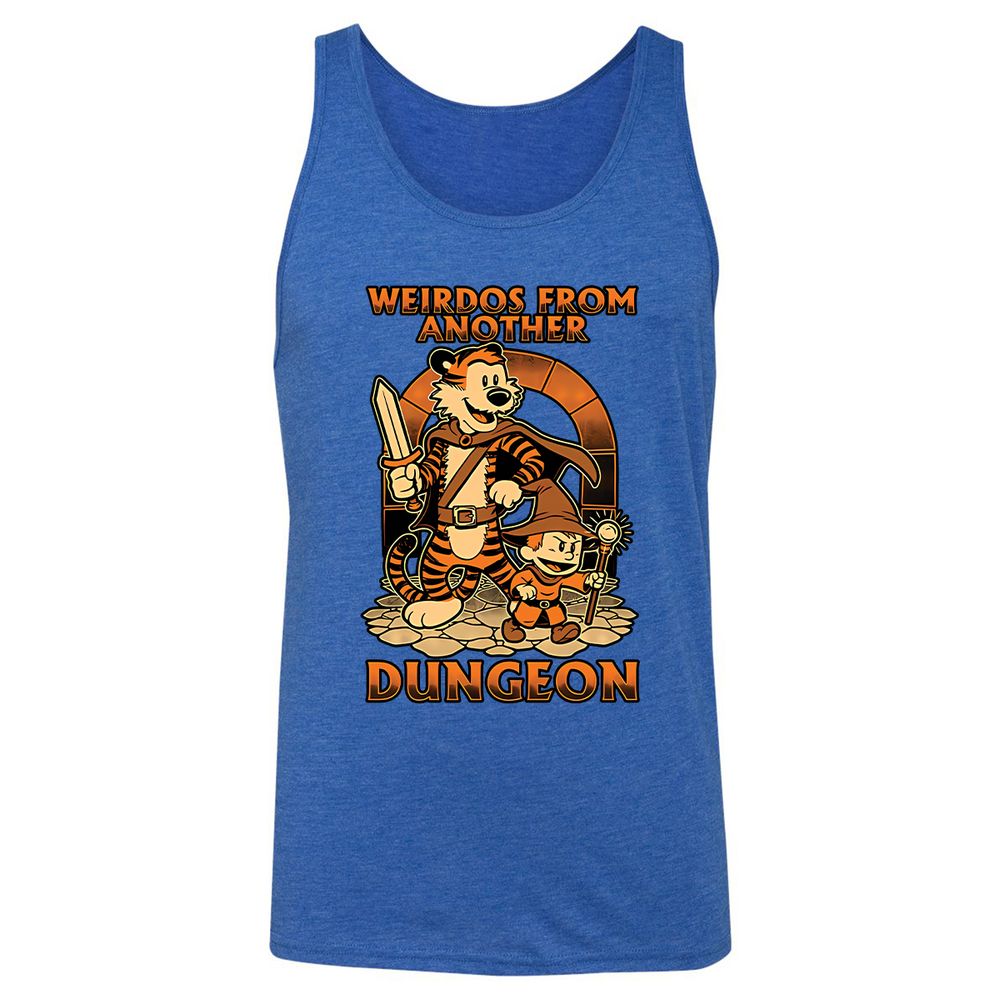 Unisex Jersey Tank - TVYZYMB4 - True Royal Triblend - 12