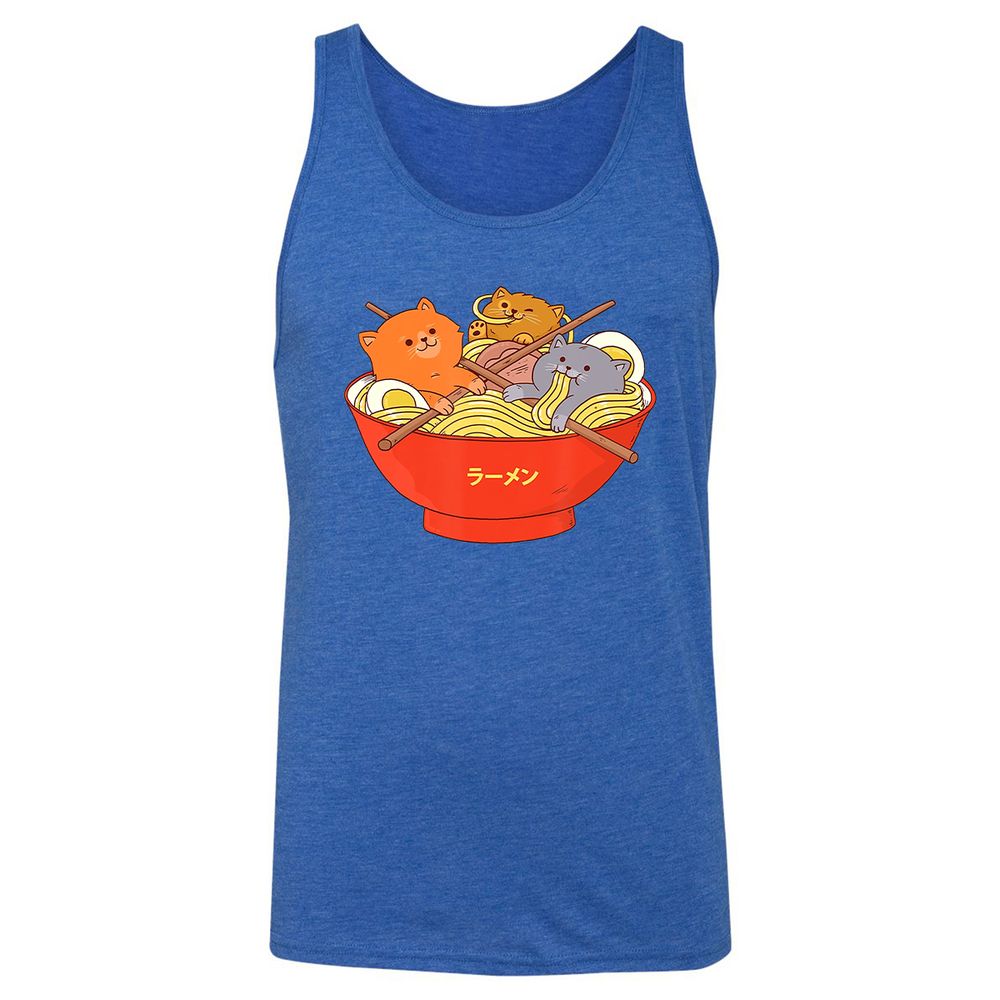 Unisex Jersey Tank - V44C8HY1 - True Royal Triblend - 12