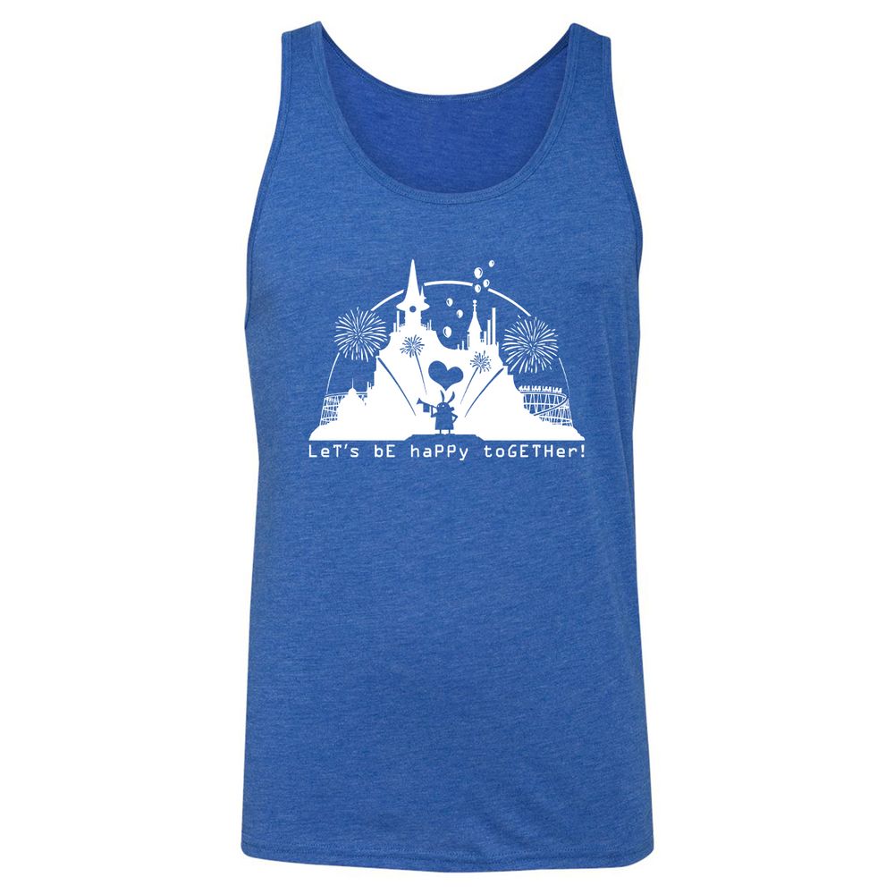 Unisex Jersey Tank - MXZ68PMH - True Royal Triblend - 12