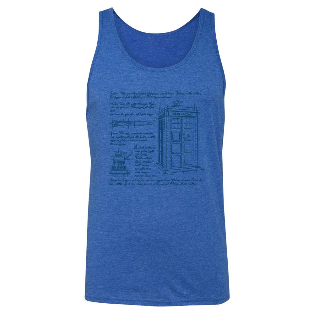 Unisex Jersey Tank - G2SJ812X - True Royal Triblend - 12