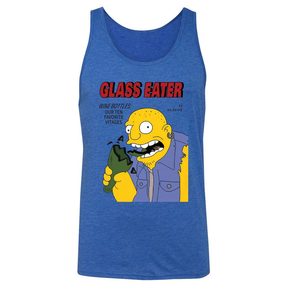 Unisex Jersey Tank - CU37WVVB - True Royal Triblend - 12