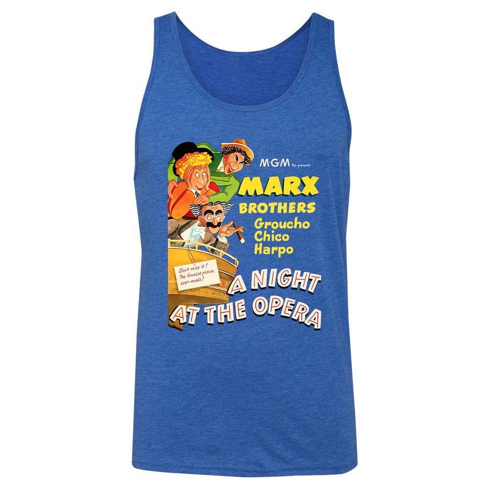 Unisex Jersey Tank - 67GGSFUV - True Royal Triblend - 12