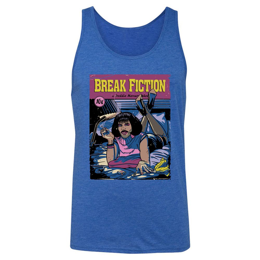 Unisex Jersey Tank - BCV6GG95 - True Royal Triblend - 12