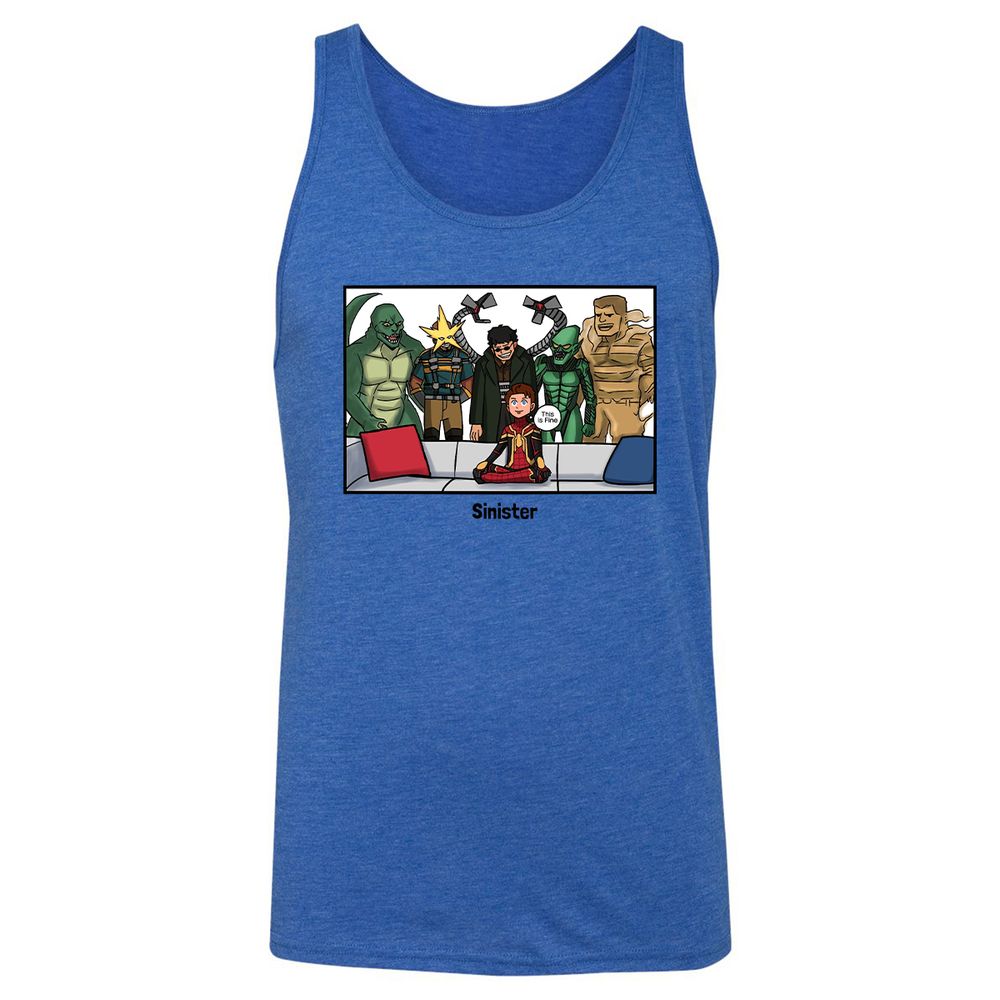 Unisex Jersey Tank - EPMSHP3A - True Royal Triblend - 12