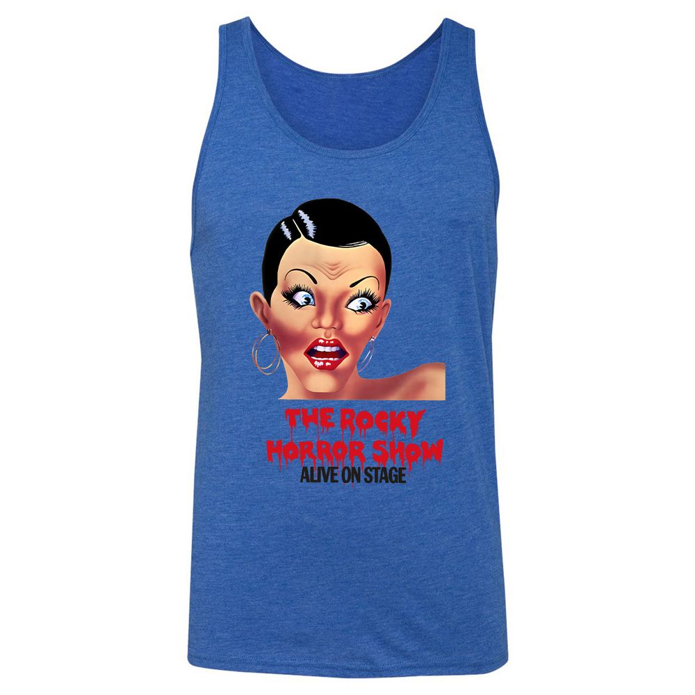 Unisex Jersey Tank - E2ZSVKQM - True Royal Triblend - 12