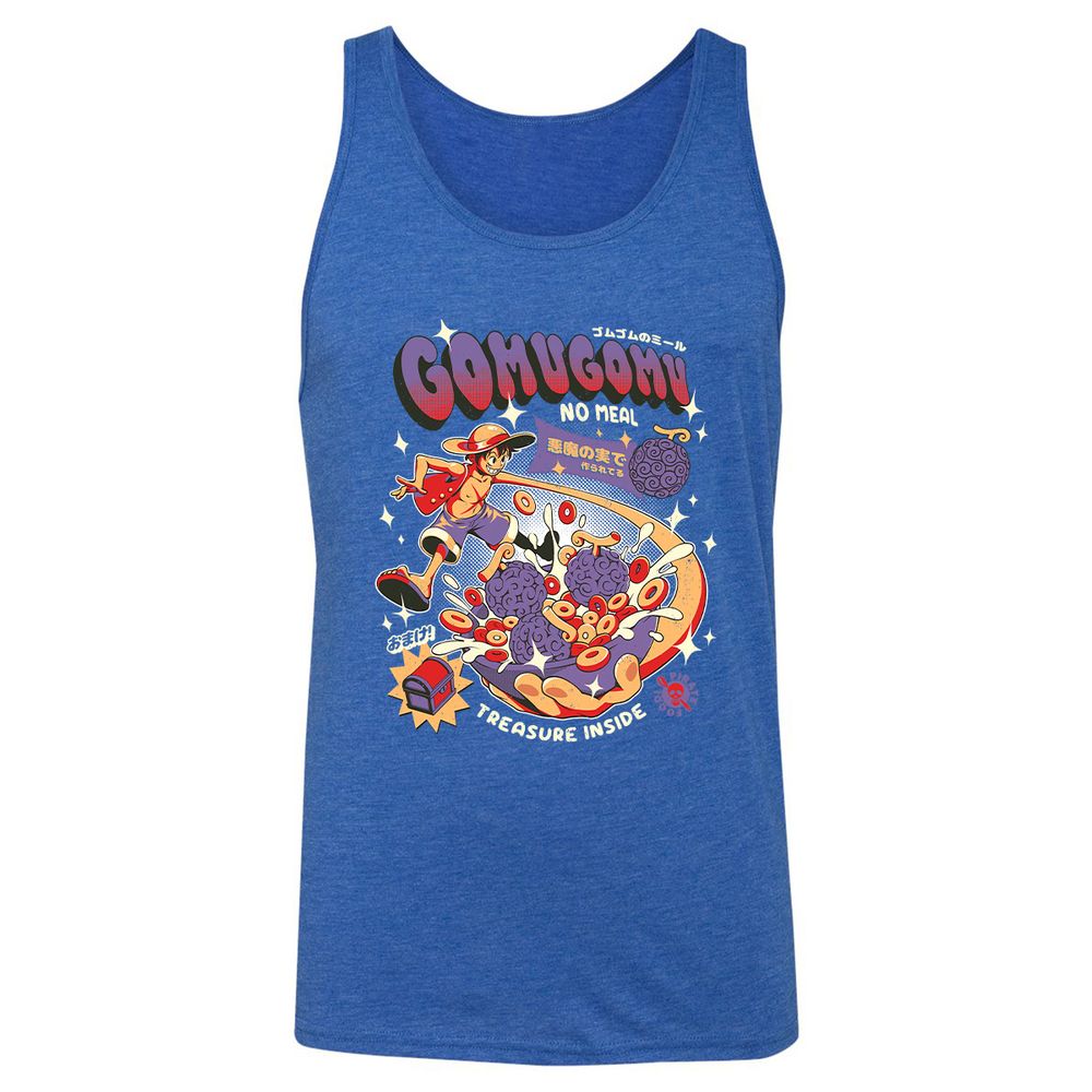Unisex Jersey Tank - KVGMLKJH - True Royal Triblend - 12