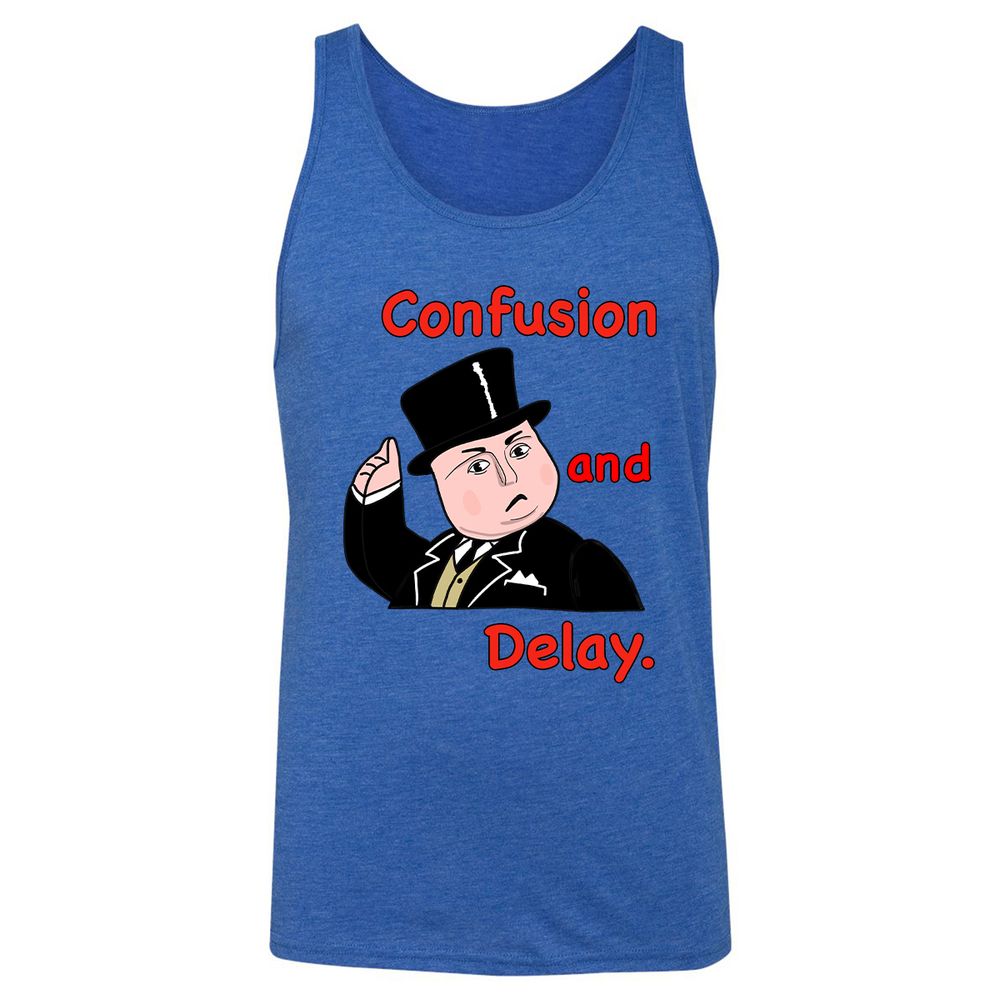 Unisex Jersey Tank - GFQG7GXL - True Royal Triblend - 12