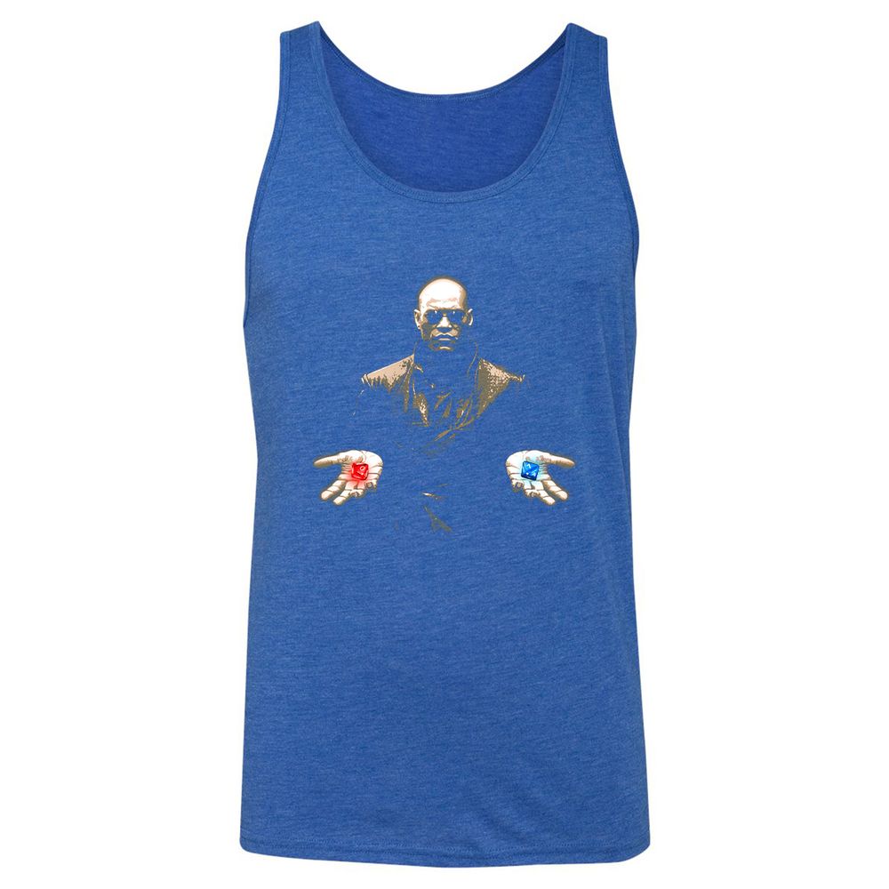 Unisex Jersey Tank - YGY46QWT - True Royal Triblend - 12