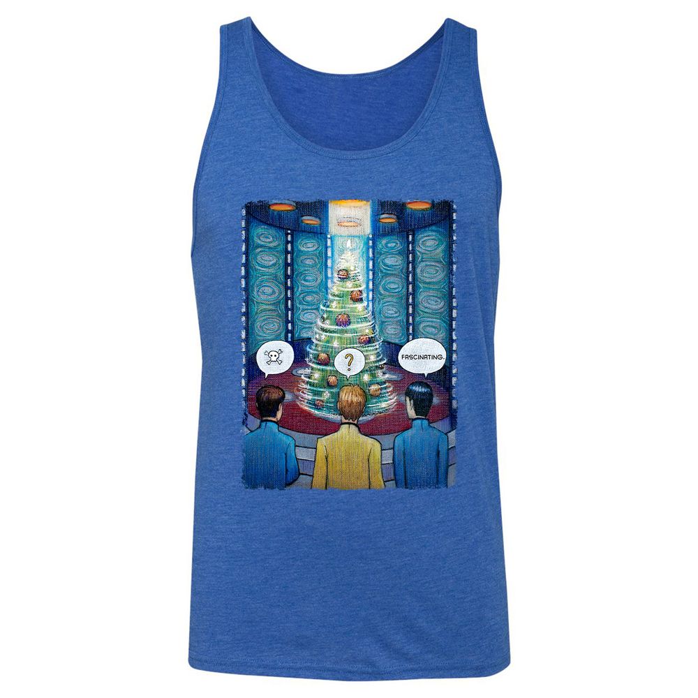 Unisex Jersey Tank - 1LA2BSFG - True Royal Triblend - 12