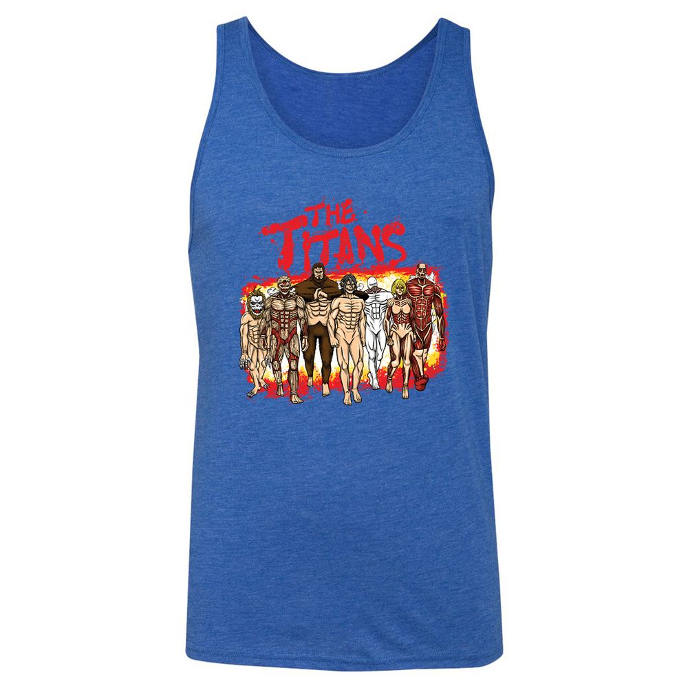 Unisex Jersey Tank - 8L9WBSTT - True Royal Triblend - 12