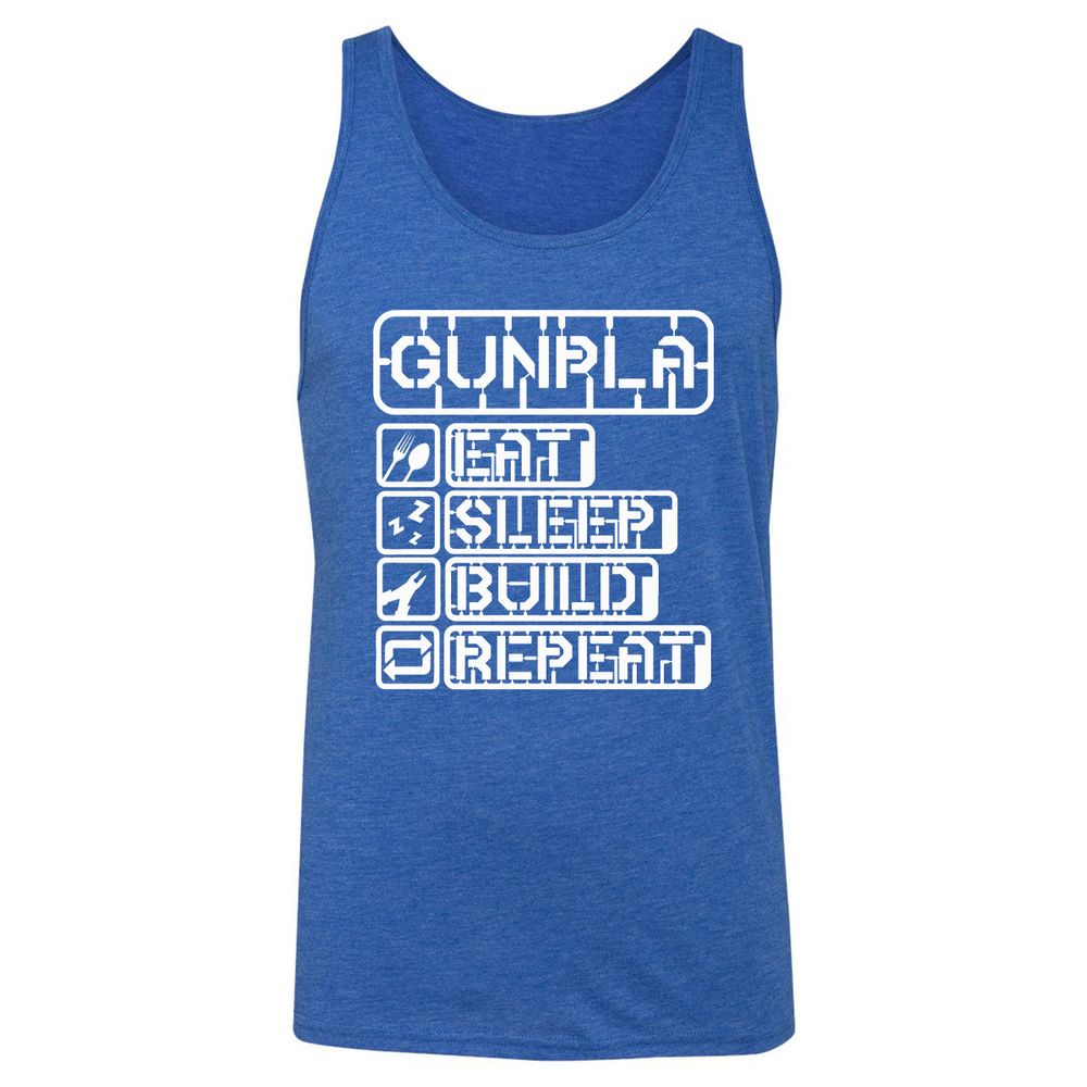 Unisex Jersey Tank - JHTJ3ZTX - True Royal Triblend - 12