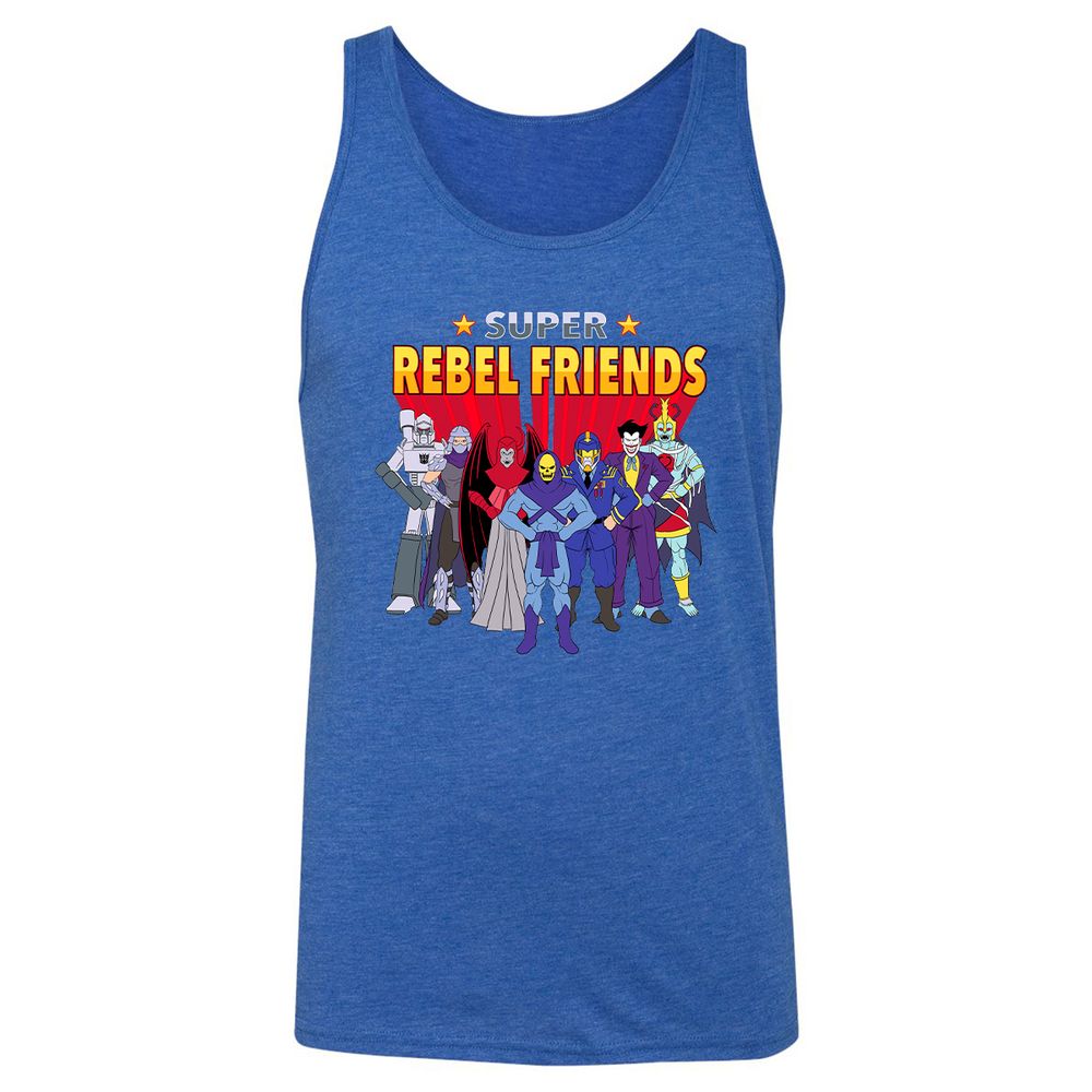 Unisex Jersey Tank - 4V4F5XQ2 - True Royal Triblend - 12