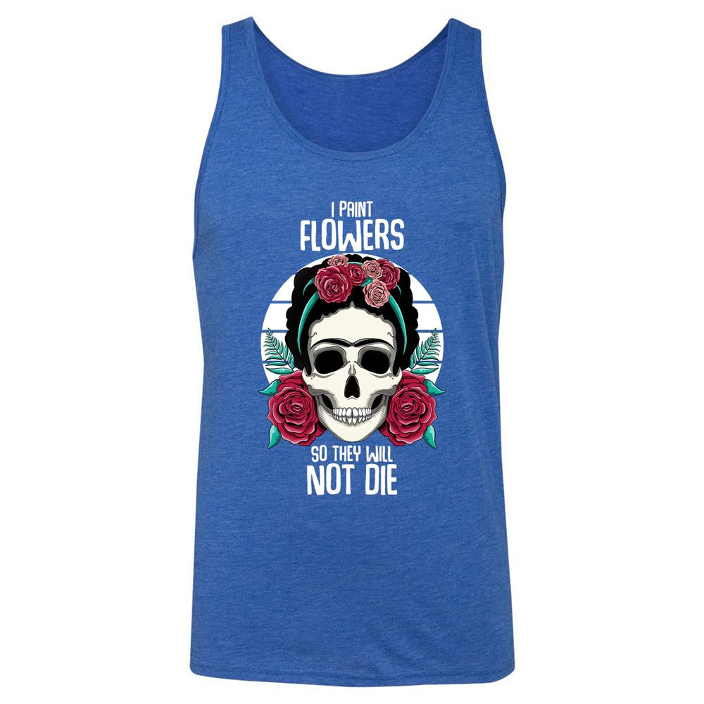 Unisex Jersey Tank - 5KYWAKR4 - True Royal Triblend - 12