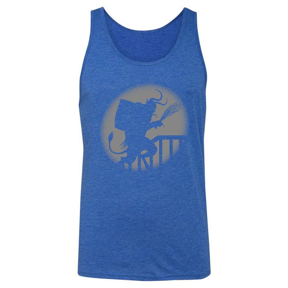 Unisex Jersey Tank - DKJAX6CL - True Royal Triblend - 12