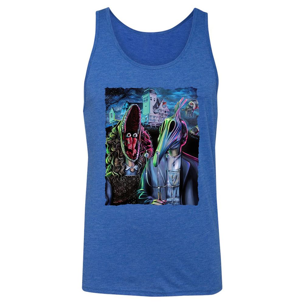 Unisex Jersey Tank - EUWP6YQQ - True Royal Triblend - 12
