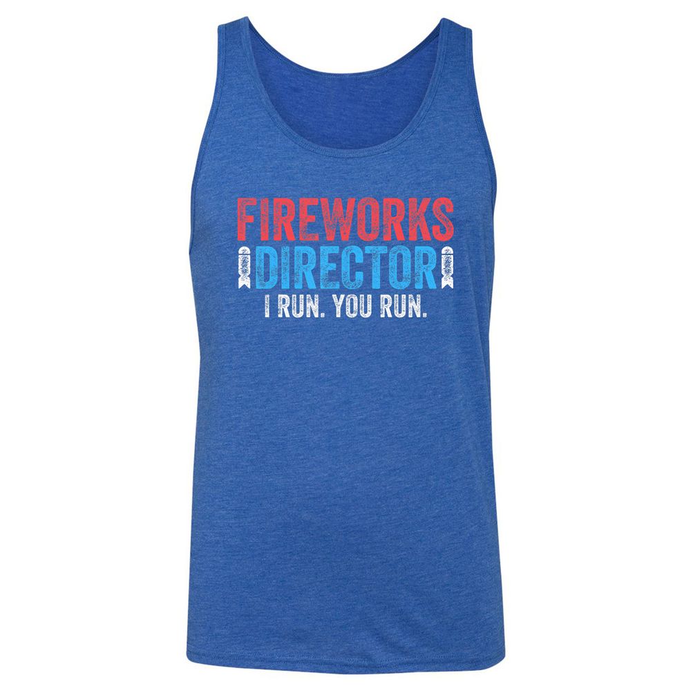 Unisex Jersey Tank - 7EEQTSWF - True Royal Triblend - 12