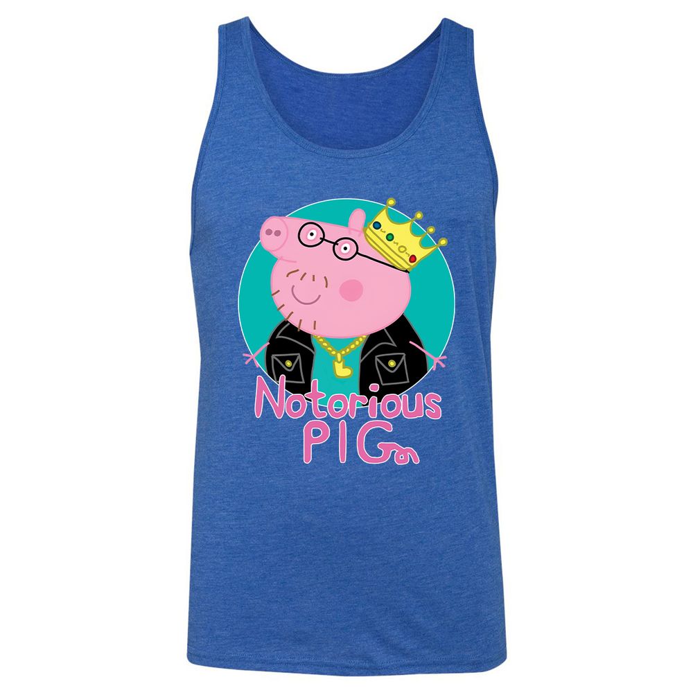 Unisex Jersey Tank - 71JPEGUH - True Royal Triblend - 12