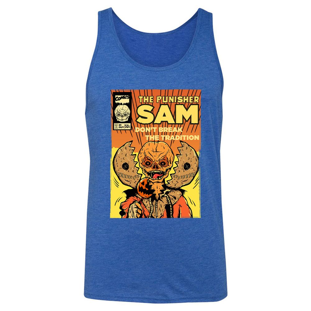 Unisex Jersey Tank - G1DT1VQF - True Royal Triblend - 12