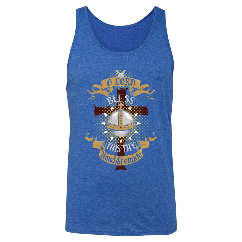 Unisex Jersey Tank - 21EUPT2U - True Royal Triblend - 12