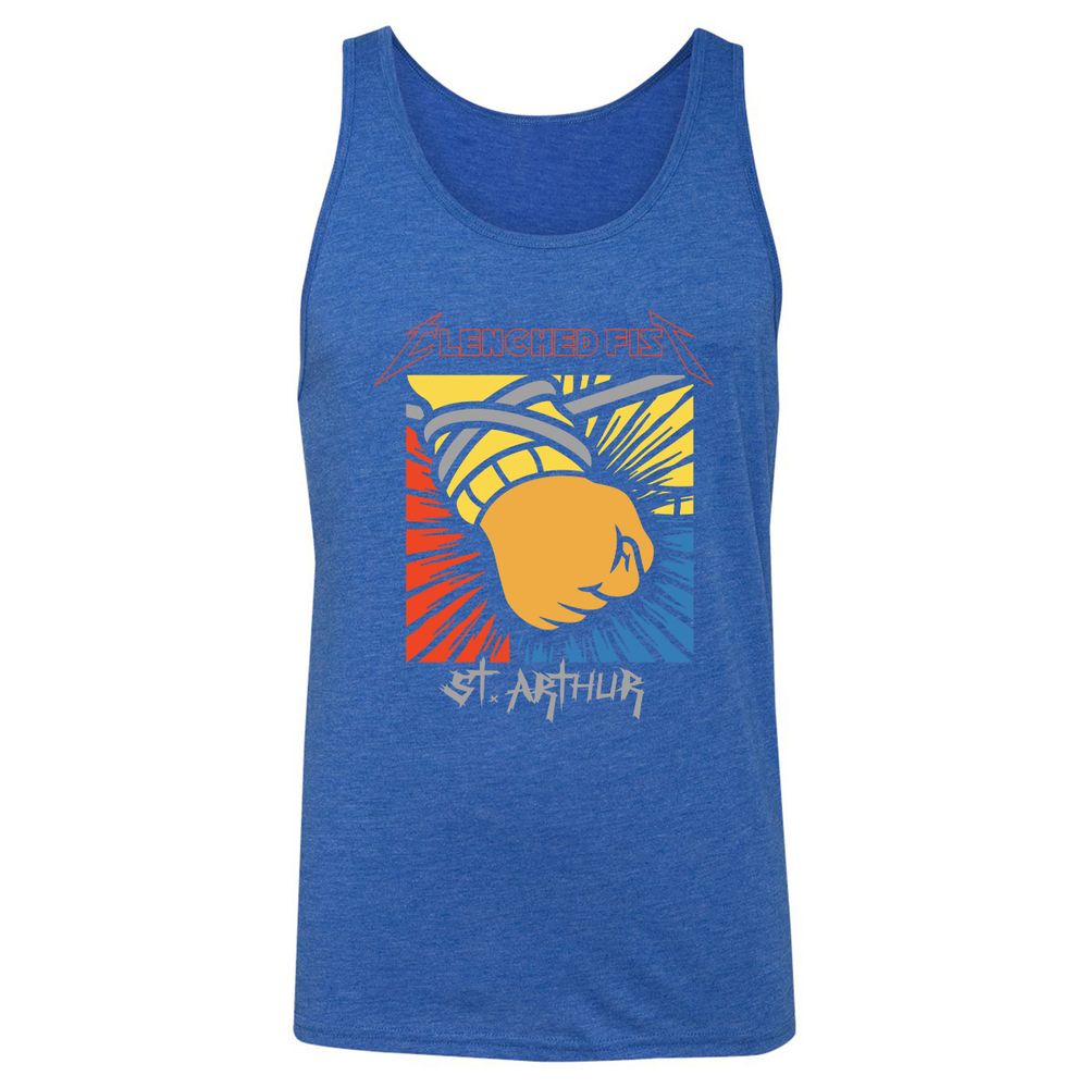 Unisex Jersey Tank - YLYNVTSF - True Royal Triblend - 12