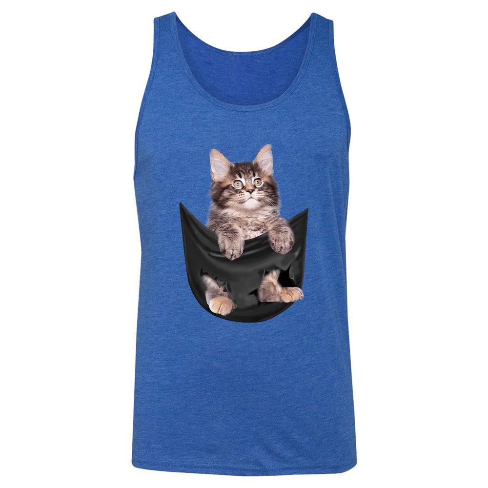 Unisex Jersey Tank - PMY97RDQ - True Royal Triblend - 12