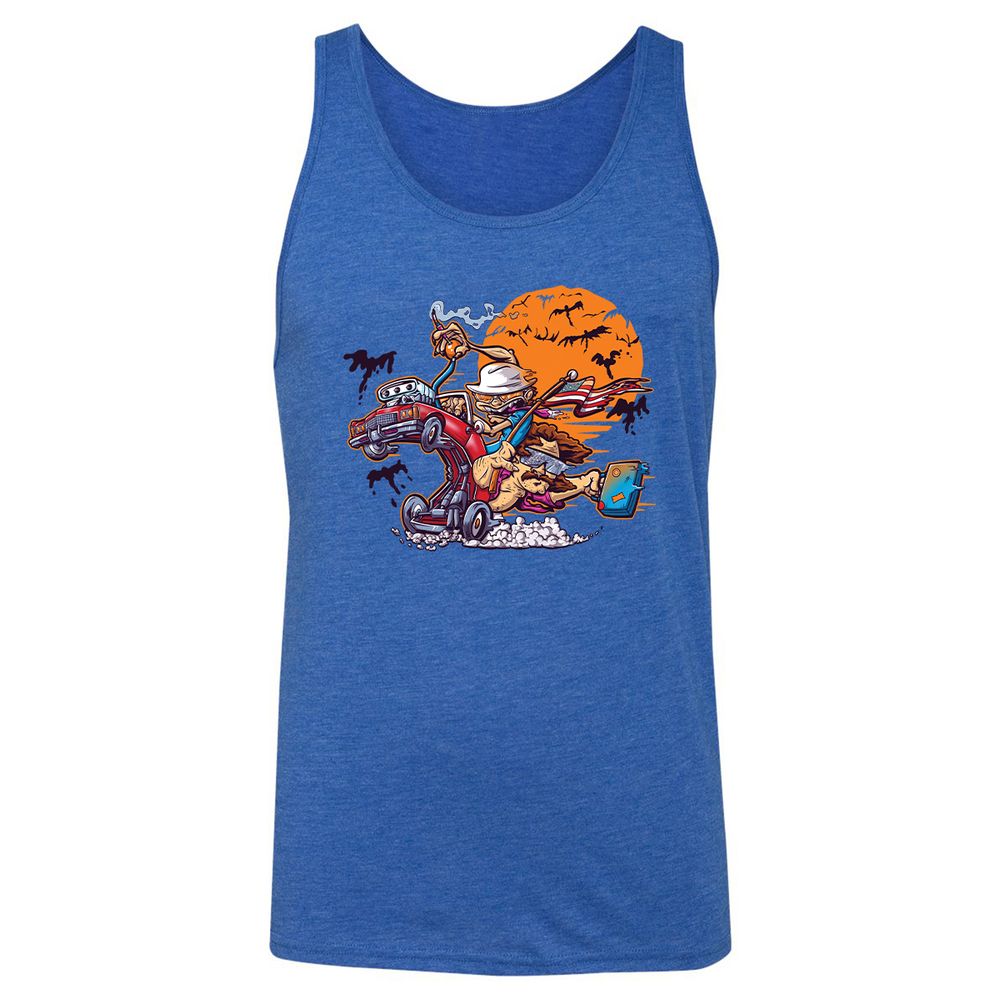 Unisex Jersey Tank - JR6K1NZM - True Royal Triblend - 12