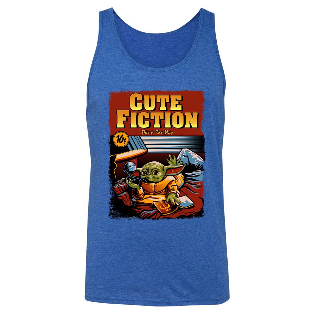 Unisex Jersey Tank - S9KHF1G8 - True Royal Triblend - 12