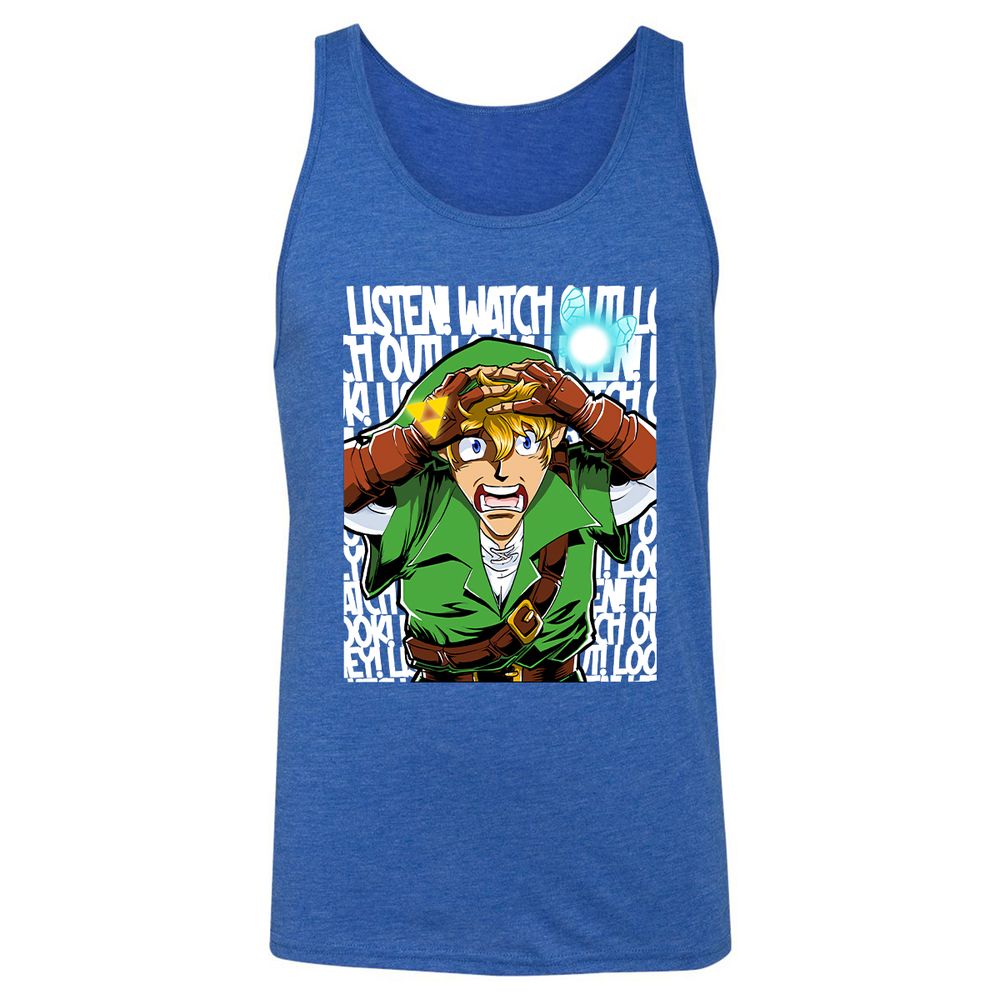 Unisex Jersey Tank - XUU3LBE5 - True Royal Triblend - 12