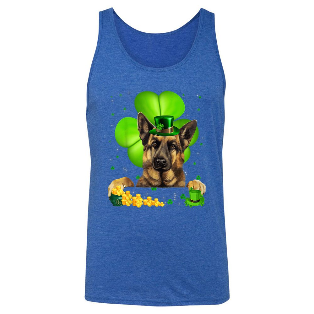 Unisex Jersey Tank - M9E5EQUD - True Royal Triblend - 12