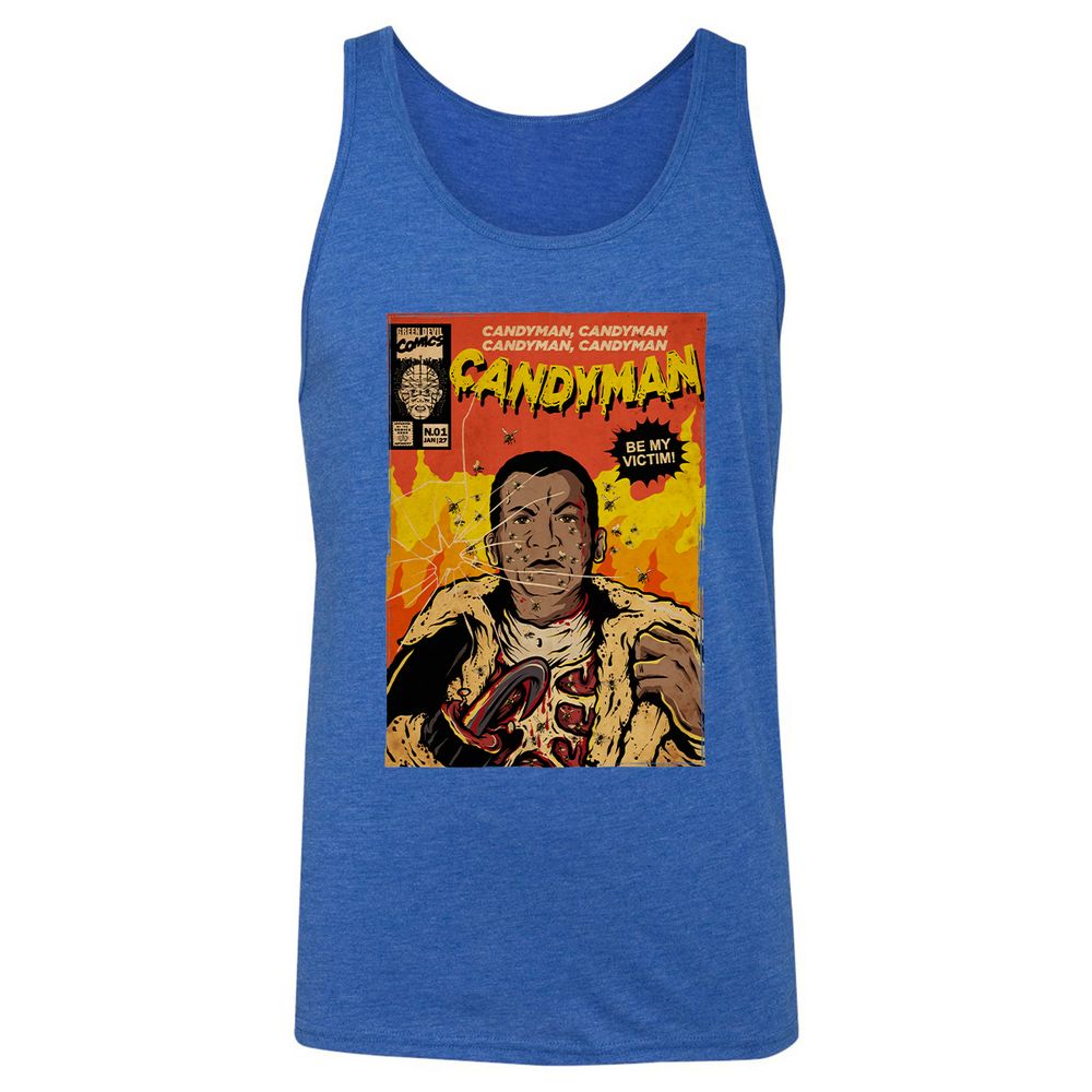 Unisex Jersey Tank - CV76TMHU - True Royal Triblend - 12