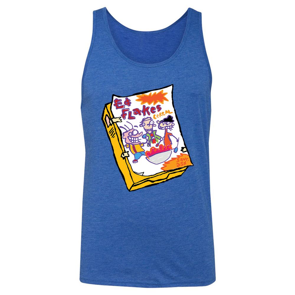 Unisex Jersey Tank - EF8493CR - True Royal Triblend - 12