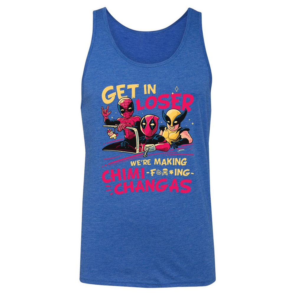 Unisex Jersey Tank - BAQAV97B - True Royal Triblend - 12