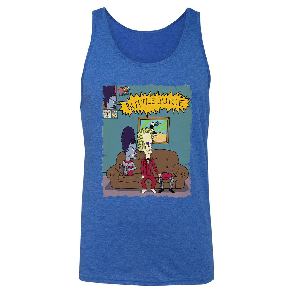 Unisex Jersey Tank - 1Z41TRE8 - True Royal Triblend - 12